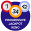 Progressive Jackpot Keno