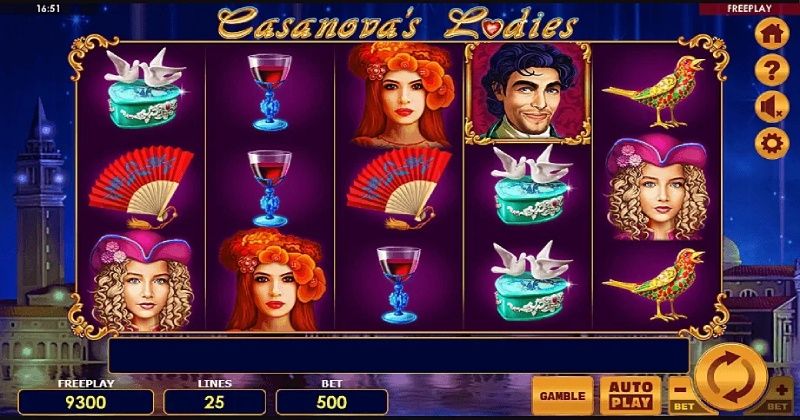 Play in Casanova’s Ladies Slot Online from Amatic for free now | www.krsuning.com