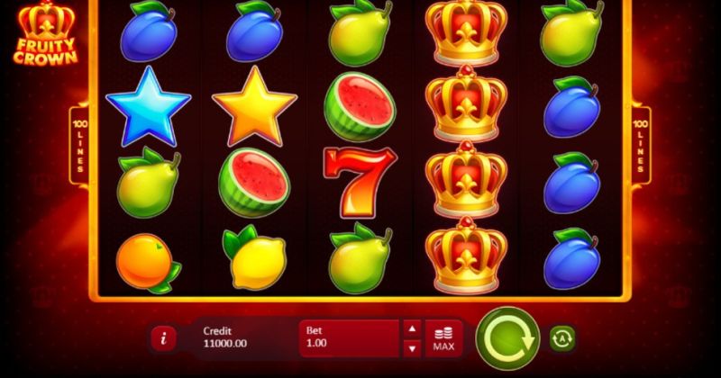 Play in Fruity Crown slot online from Playson for free now | www.krsuning.com