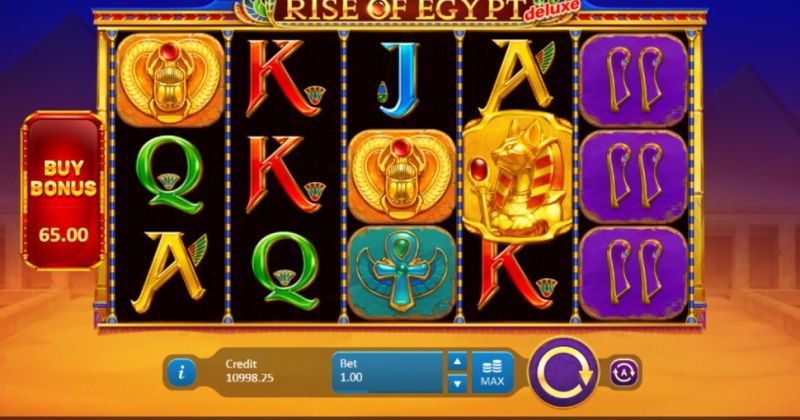 Play in Rise of Egypt: Deluxe slot online from Playson for free now | www.krsuning.com