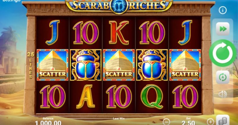 Play in Scarab Riches slot online from Booongo for free now | www.krsuning.com